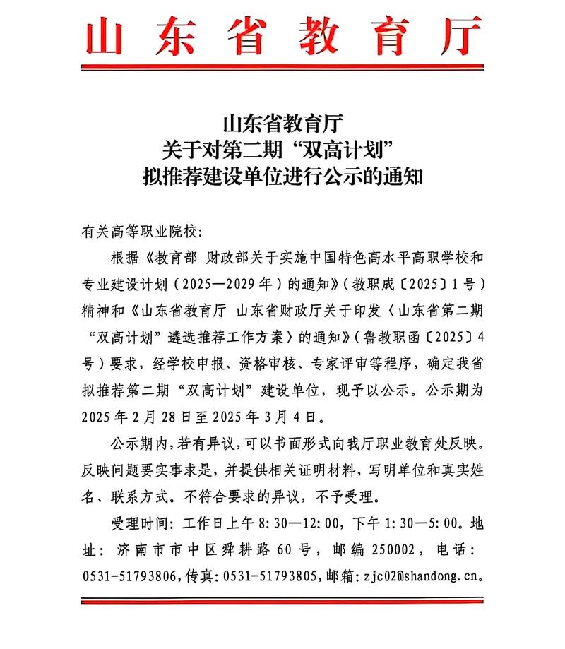 山东教育厅 新高考政策