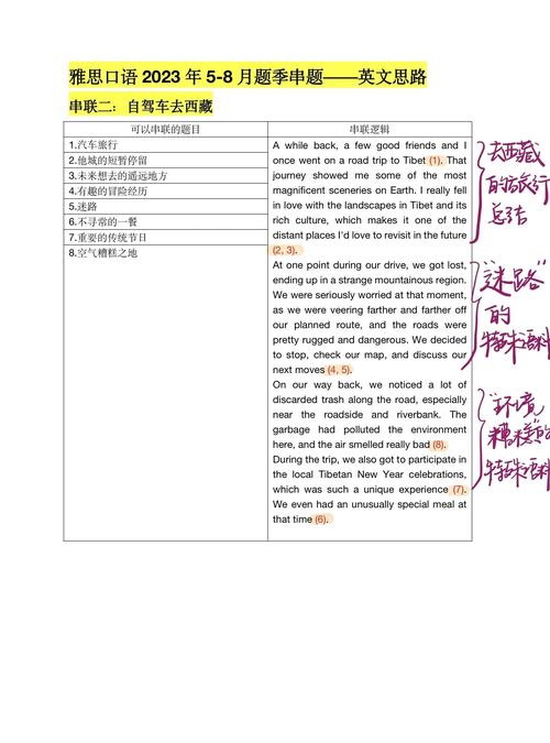 有意思的故事雅思口语