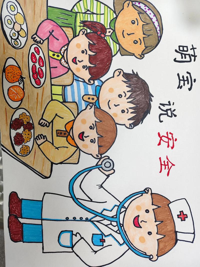 安全教育宣传绘画