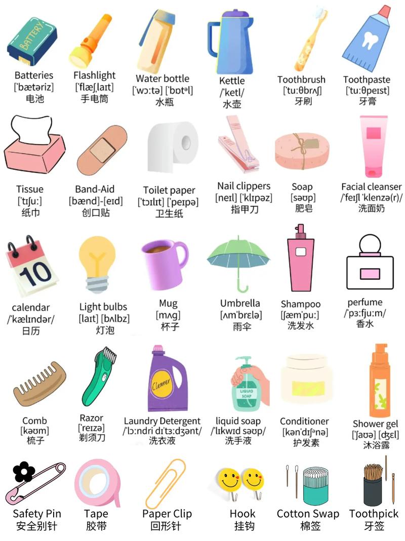 英语生活小常识有哪些